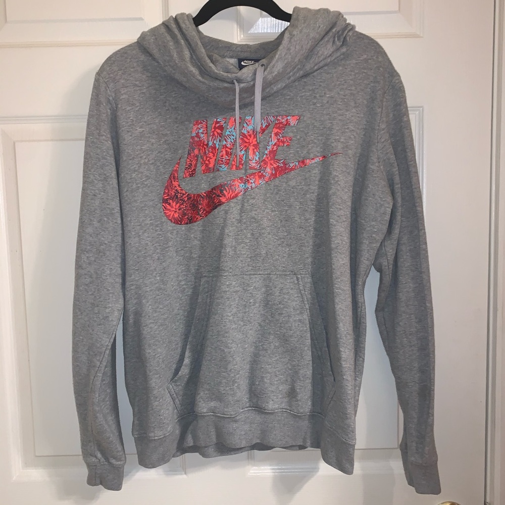 Nike floral sweater